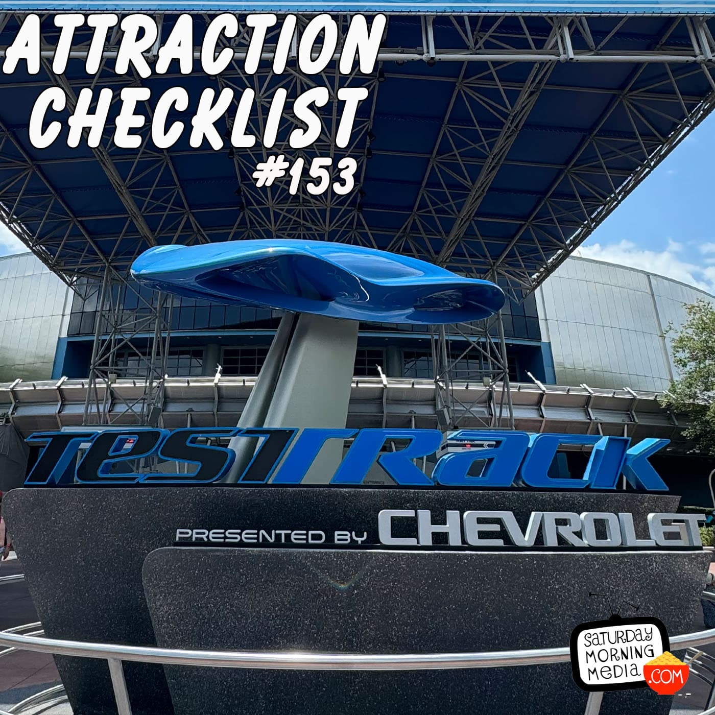 153 - Test Track 2.0 - Epcot - Attraction Checklist cover