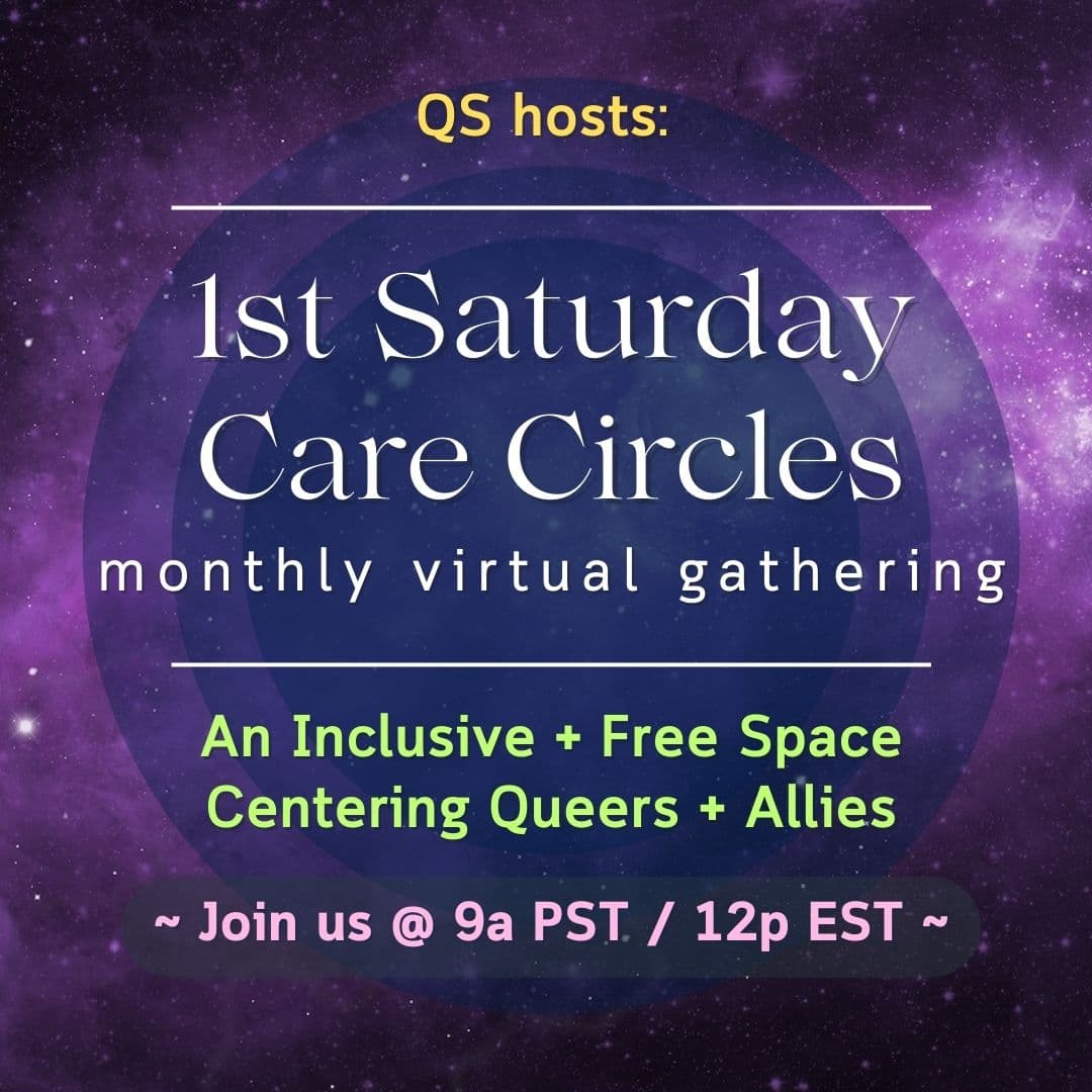 Care Circle - 1st Saturday, February '26 - The Queer Spirit cover