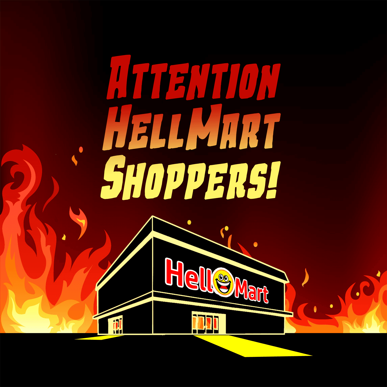 Jimmy's Eleven - Attention HellMart Shoppers! cover