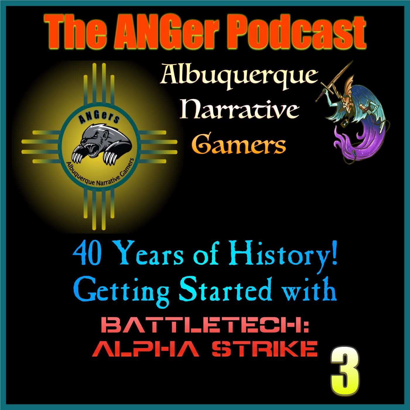Getting started with BattleTech: Alpha Strike - The ANGer Show - Albuquerque Narrative Gamers cover