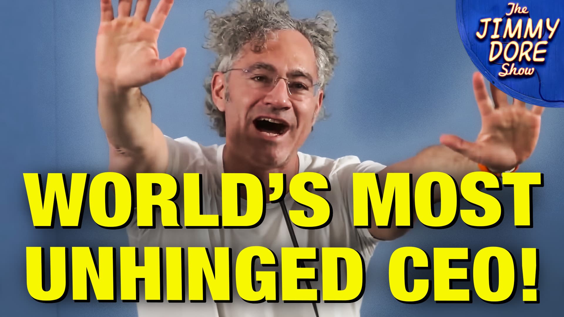 Palantir CEO Alex Karp Has ANOTHER EPIC FREAKOUT! - The Jimmy Dore Show cover