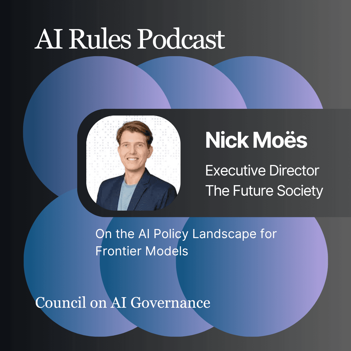 AI Policy Landscape for Frontier Models - The AI Rules Podcast cover