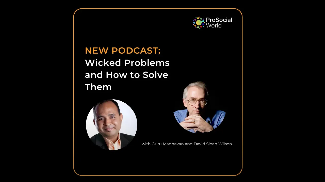 Wicked Problems and How To Solve Them with Guru Madhavan - This View of Life cover