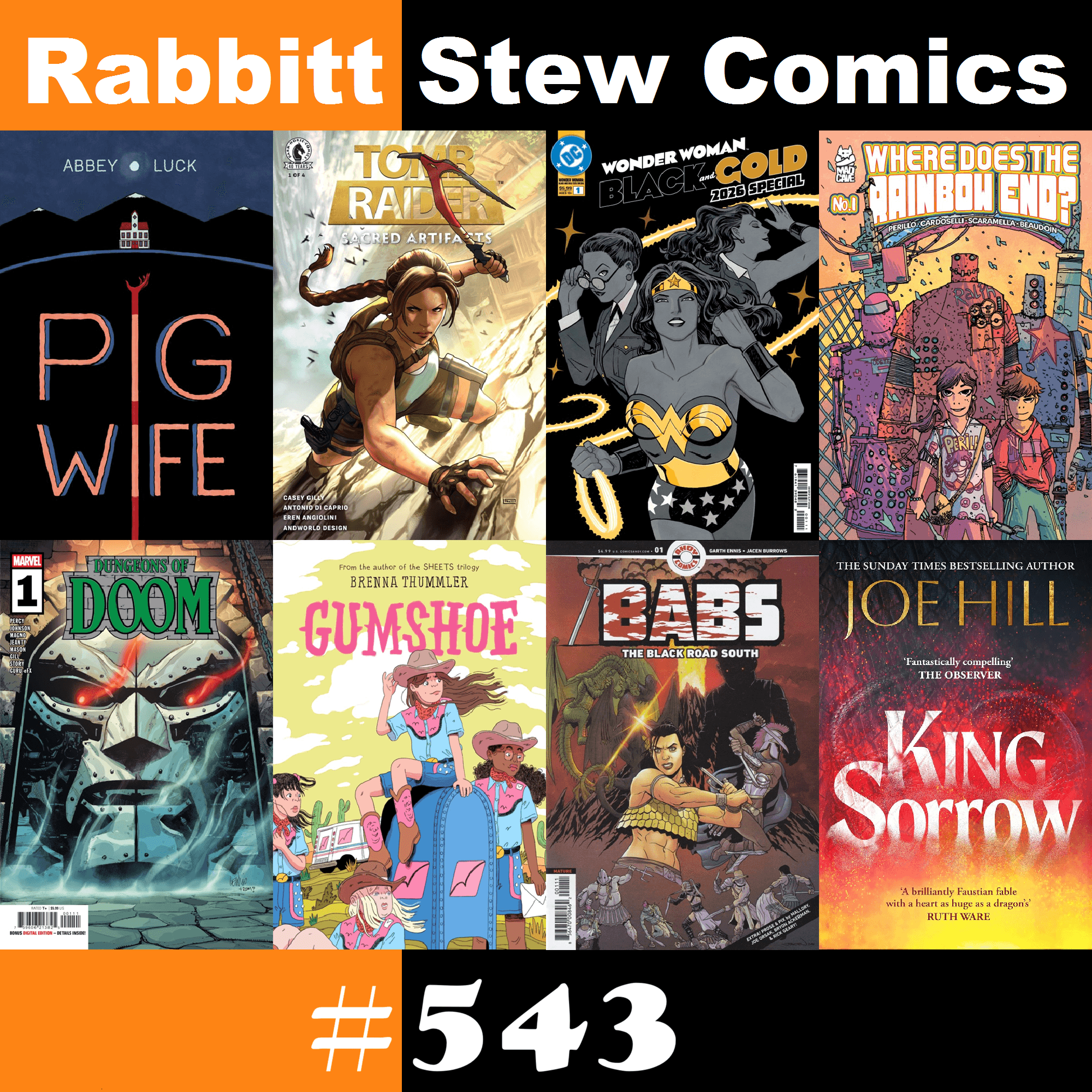 Episode 543 - Rabbitt Stew Comics cover