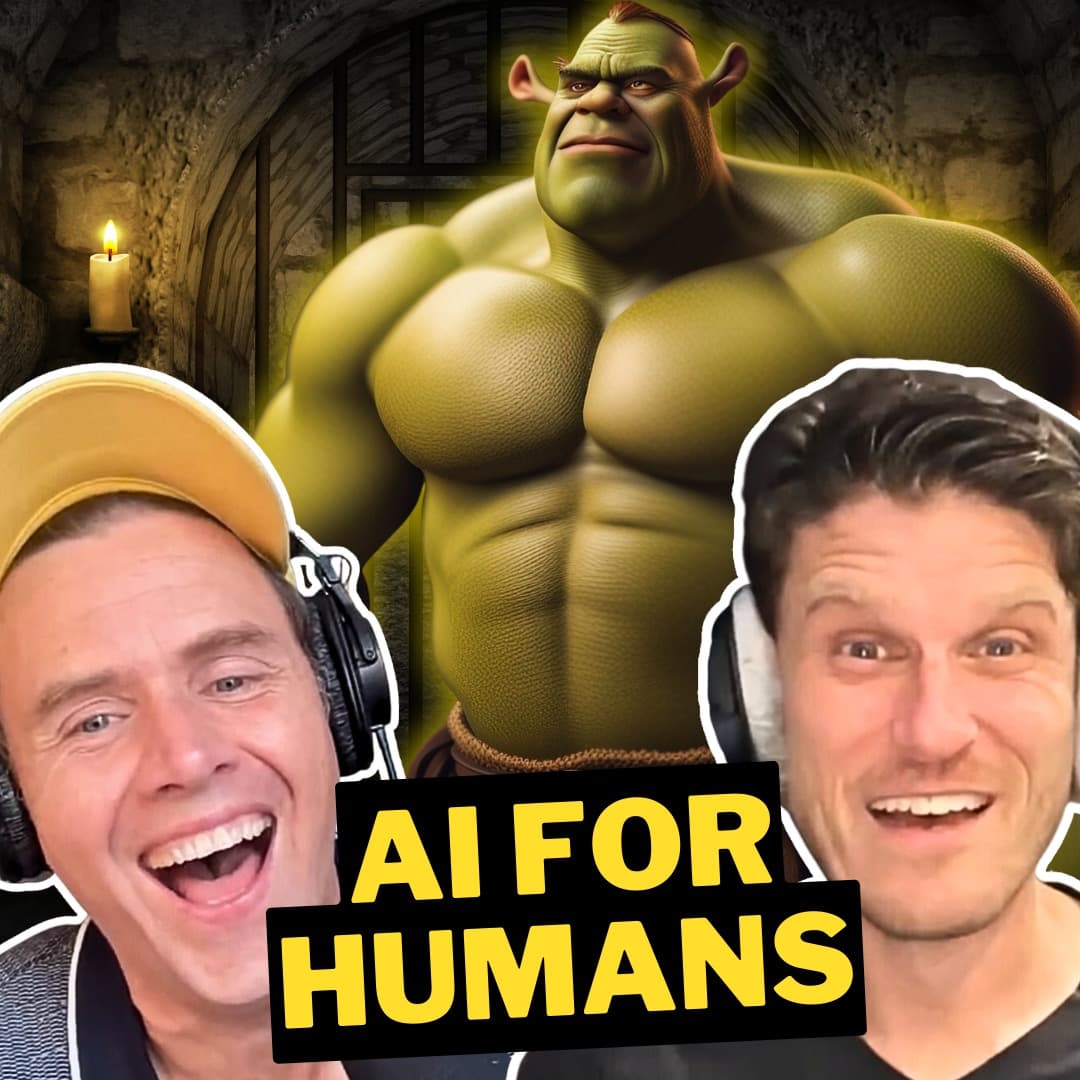 AI vs Actors, Meta's New Free AI Model and Testing Google's "Improved" Bard | AI For Humans - AI For Humans: Weekly AI News, Tools & Trends cover