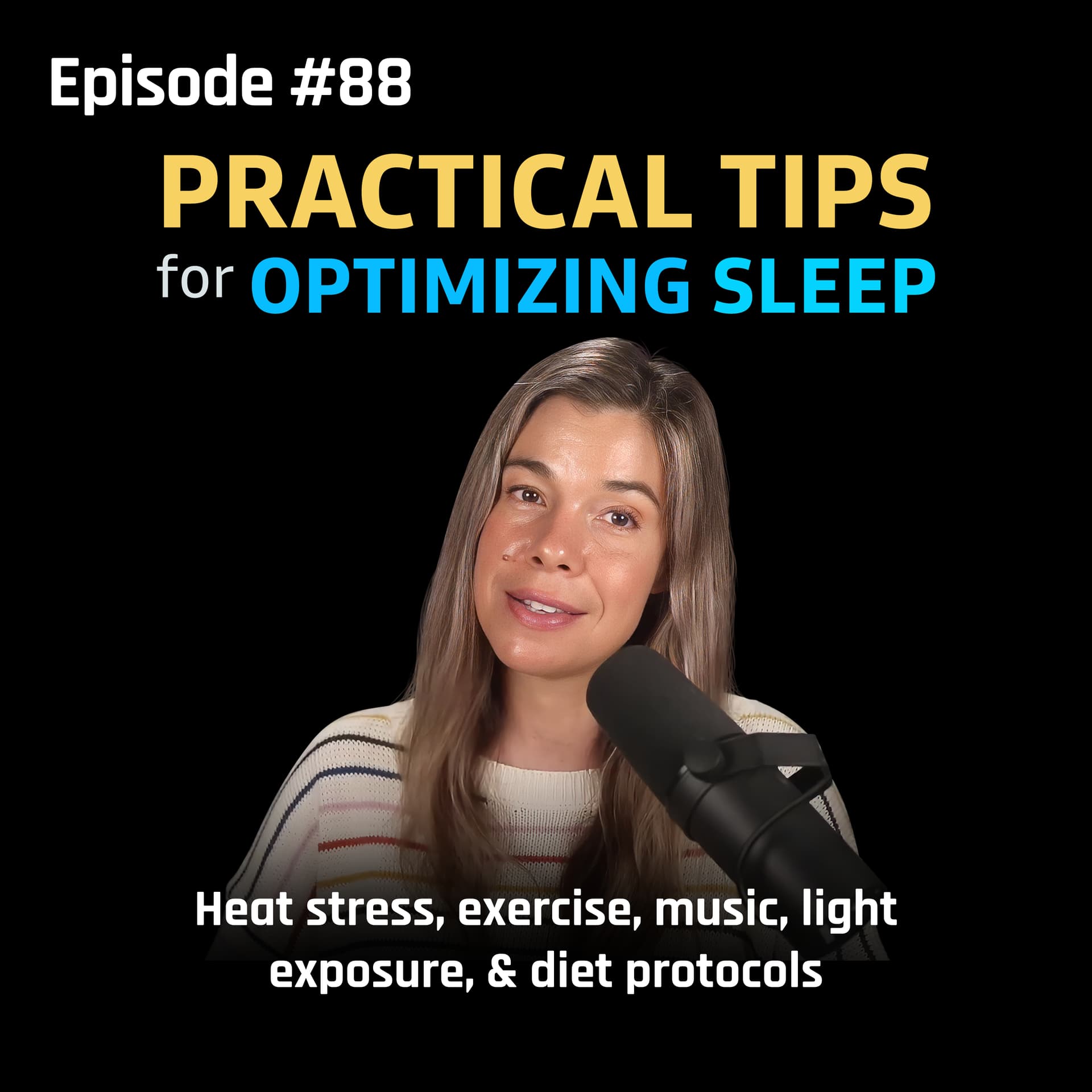 #088 The Science of Optimizing Sleep - Special Preview - FoundMyFitness cover