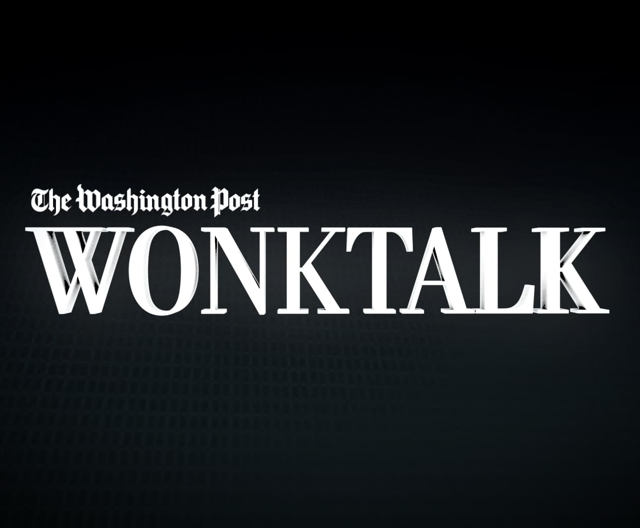 WonkTalk Podcast cover