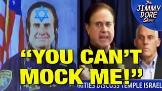 Snowflake Sheriff Says He ARRESTED Man For Antisemitic Meme! - The Jimmy Dore Show cover