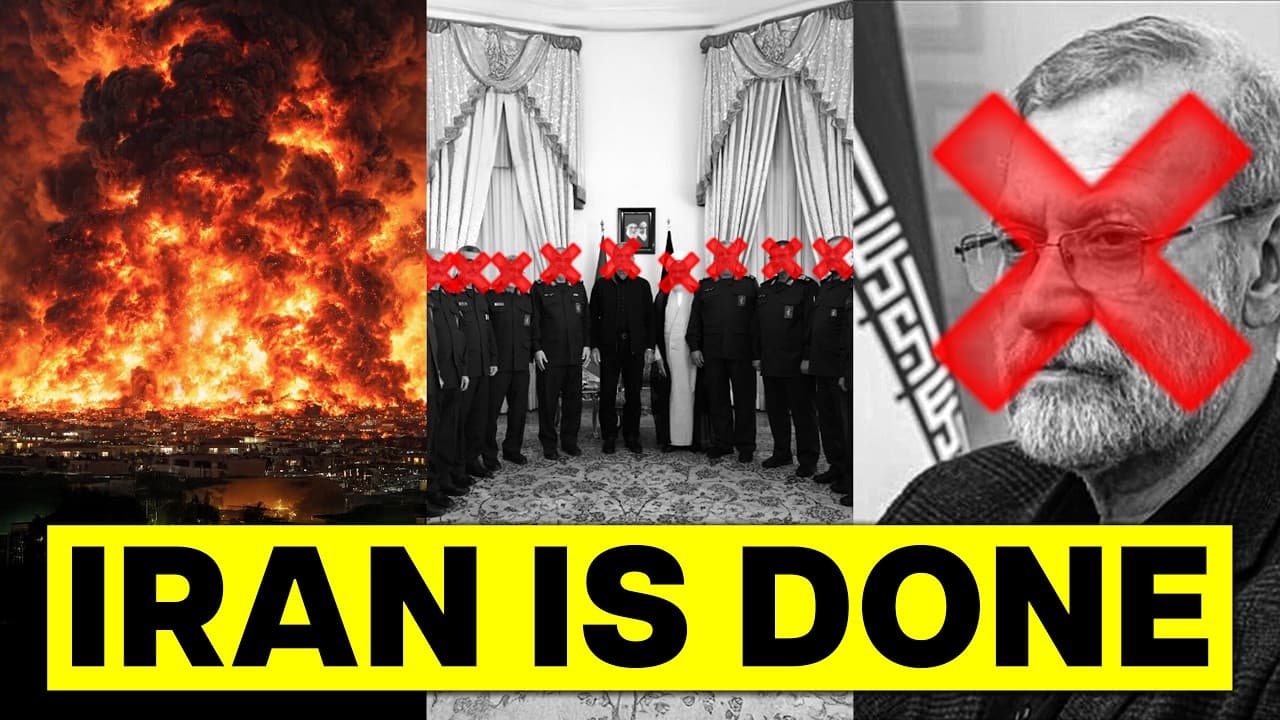 Israel Just Did Something so OUT OF THIS WORLD… Iran's Entire Leadership EVAPORATED — Business Basics cover