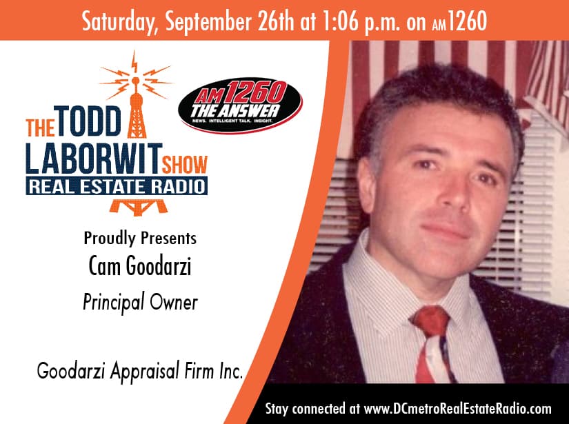 Cam Goodarzi-Principal, Goodarzi Appraisal Firm, Inc. — Inspire My Life with Todd LaBorwit cover
