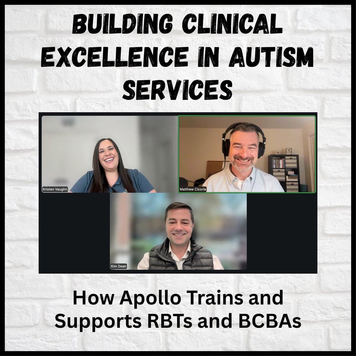 Building Clinical Excellence in Autism Services: How Apollo Trains and Supports RBTs and BCBAs - Session 322 - The Behavioral Observations Podcast with Matt Cicoria cover