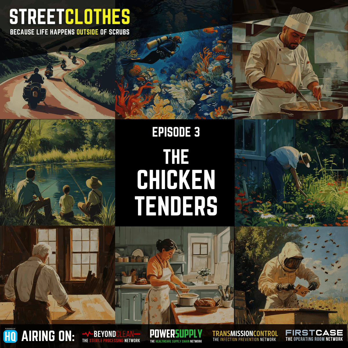 StreetClothes: The Chicken Tenders - First Case Podcast cover