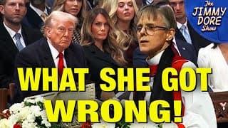 “Woke” Virtue Signaling Pastor LECTURES Trump! - The Jimmy Dore Show cover