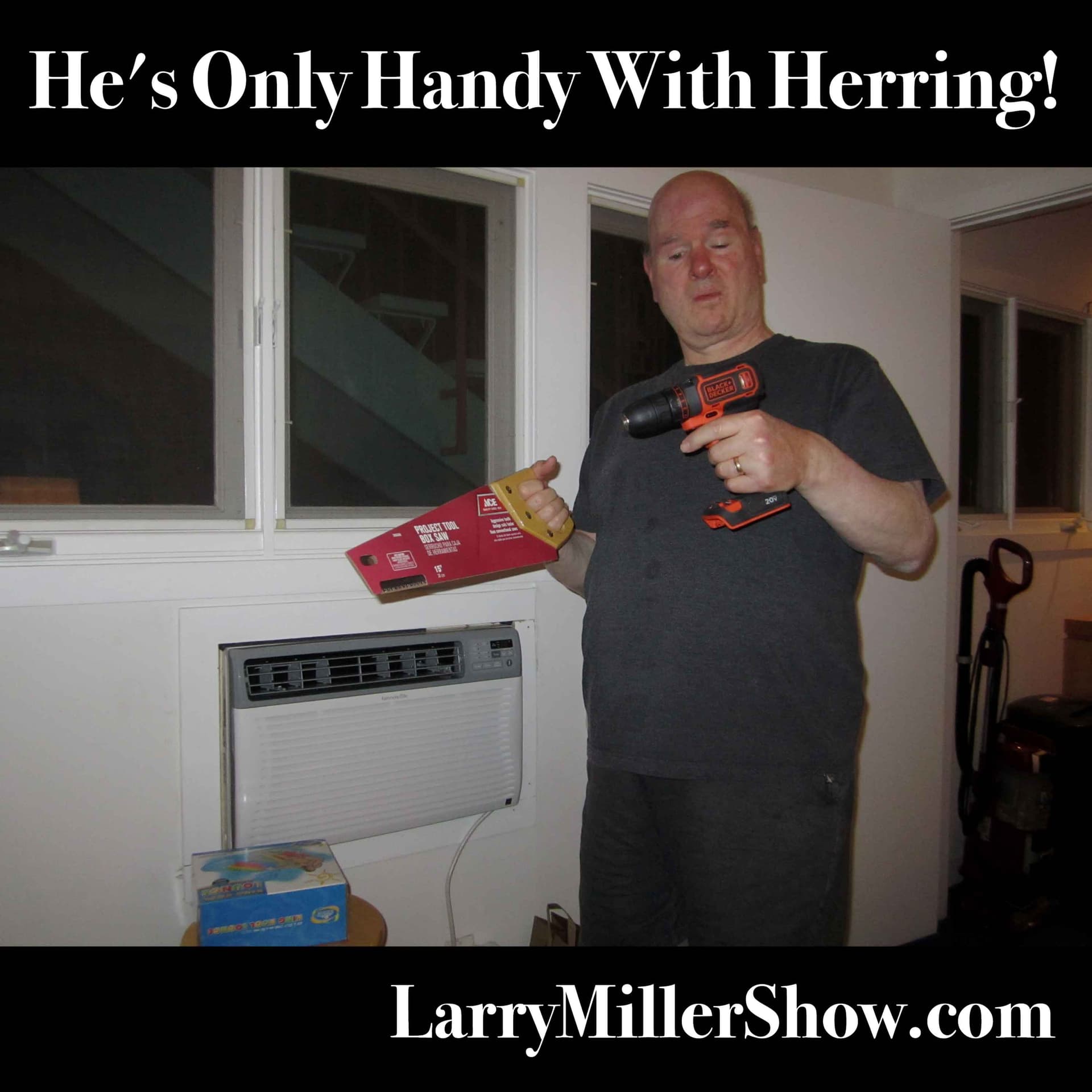 He's Only Handy With Herring! (Rebroadcast) - Larry Miller Show cover