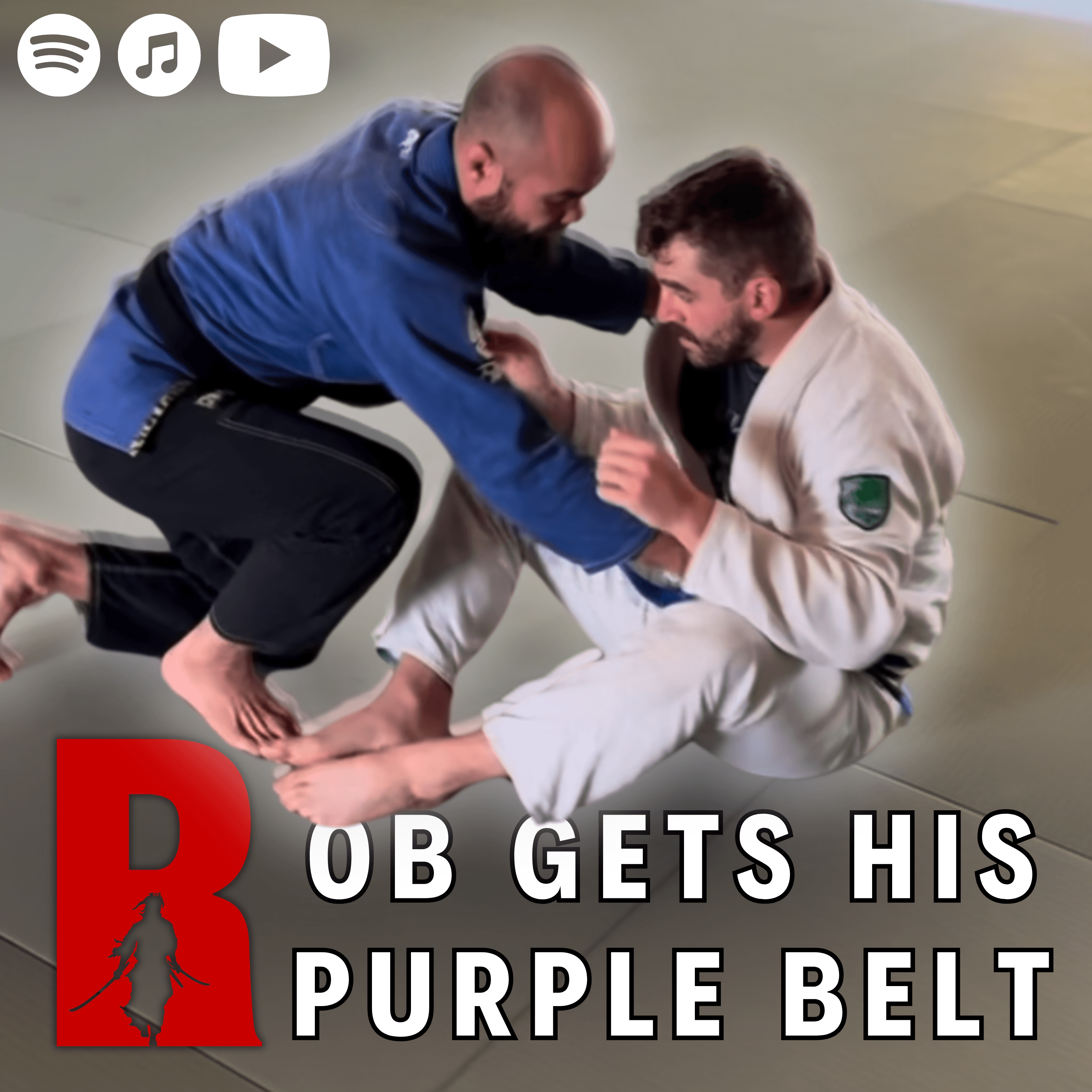 #147 OB Get’s His Purple Belt, Programming for Challenges, Building Your Glutes - Becoming Ronin cover