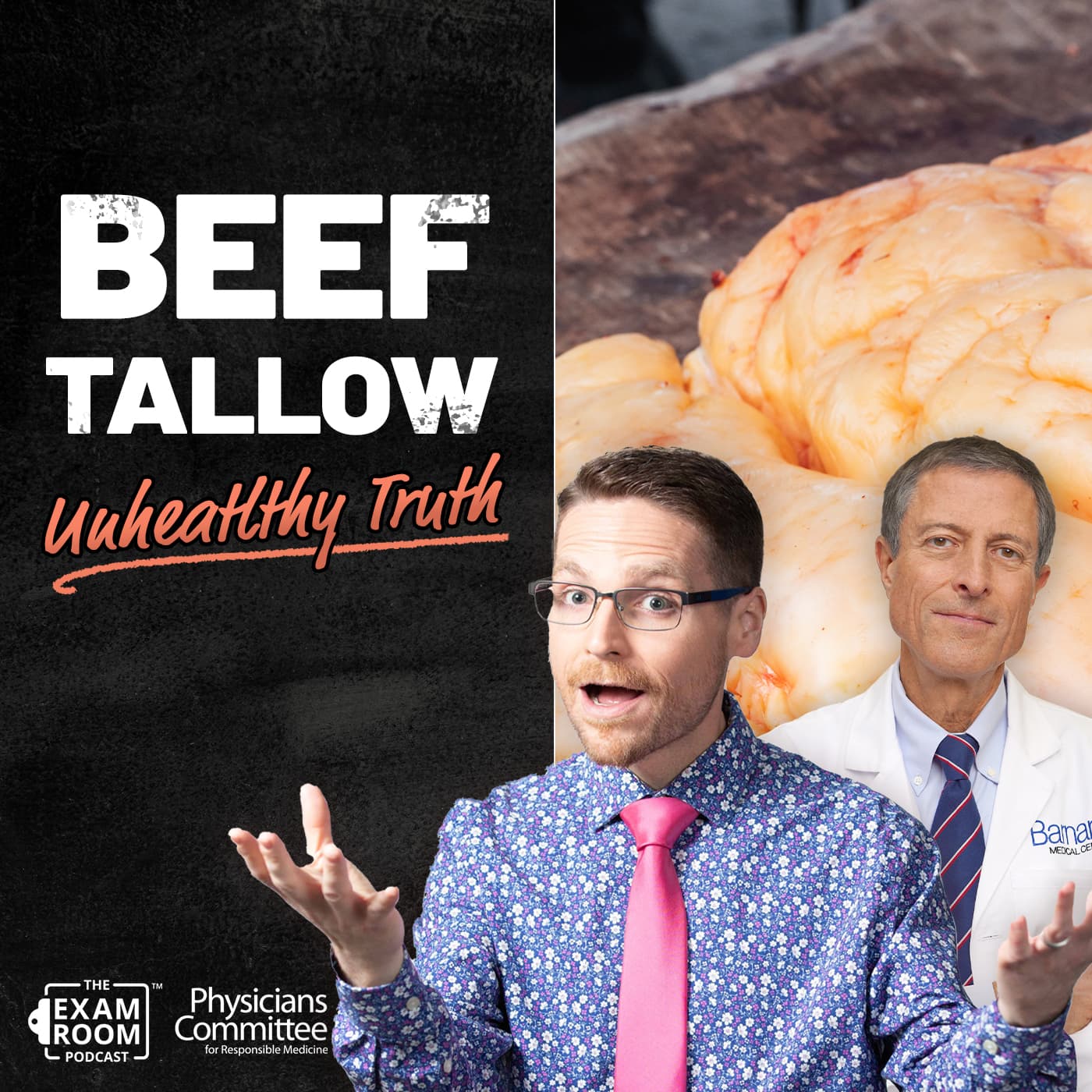 Beef Tallow Is NOT HEALTHY: Doctor Explains | Dr. Neal Barnard - The Exam Room by the Physicians Committee cover
