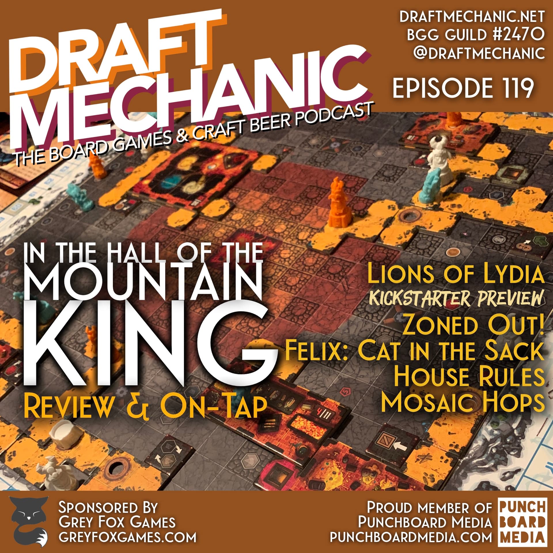 #119: In the Hall of the Mountain King — Draft Mechanic cover