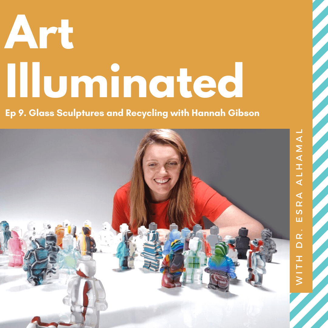 Glass Sculptures and Recycling with Hannah Gibson - Art Illuminated cover
