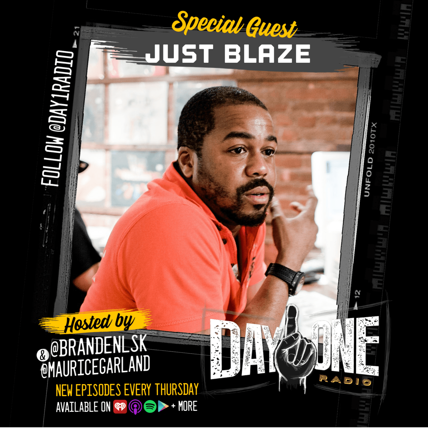 Just Blaze talks Quarantine, Beats and Biz - Day 1 Radio cover