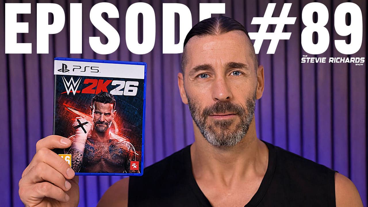 The Stevie Richards Show Episode 89 | Reviewing WWE 2K26 — The Stevie Richards Show cover