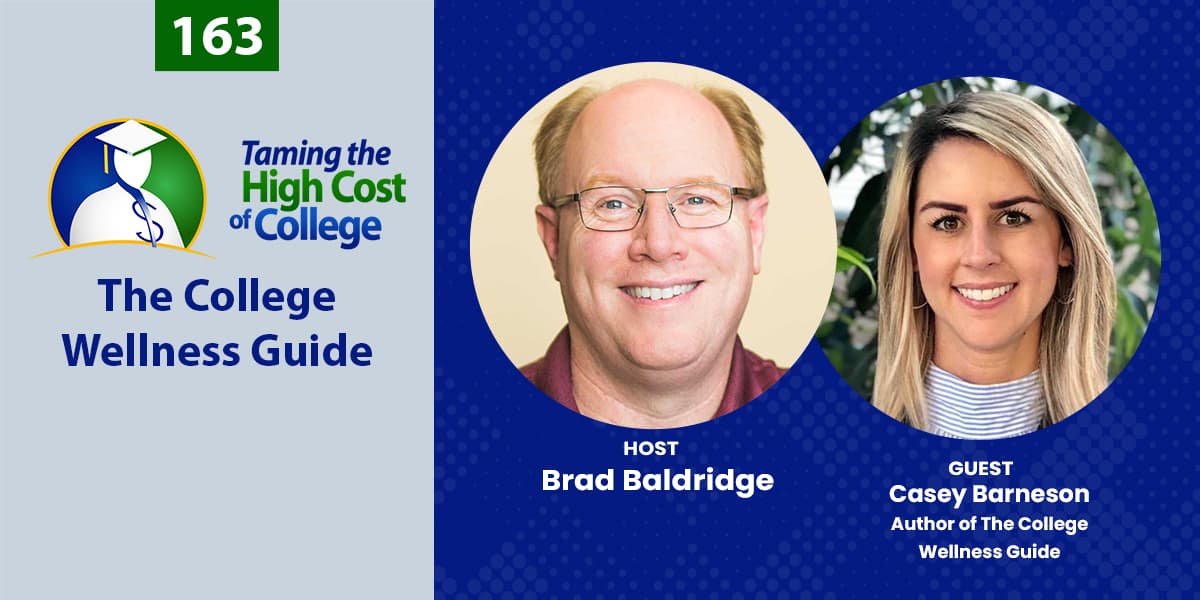 163 The College Wellness Guide - Taming The High Cost of College cover