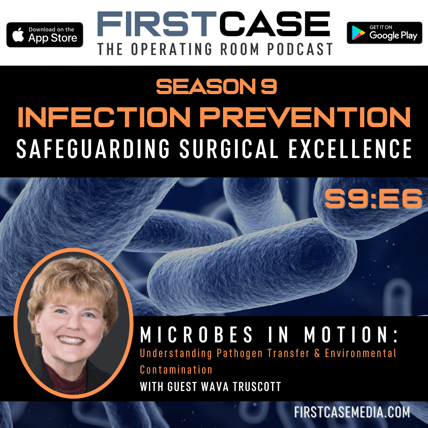 Microbes in Motion: Understanding Pathogen Transfer & Environmental Contamination - First Case Podcast cover