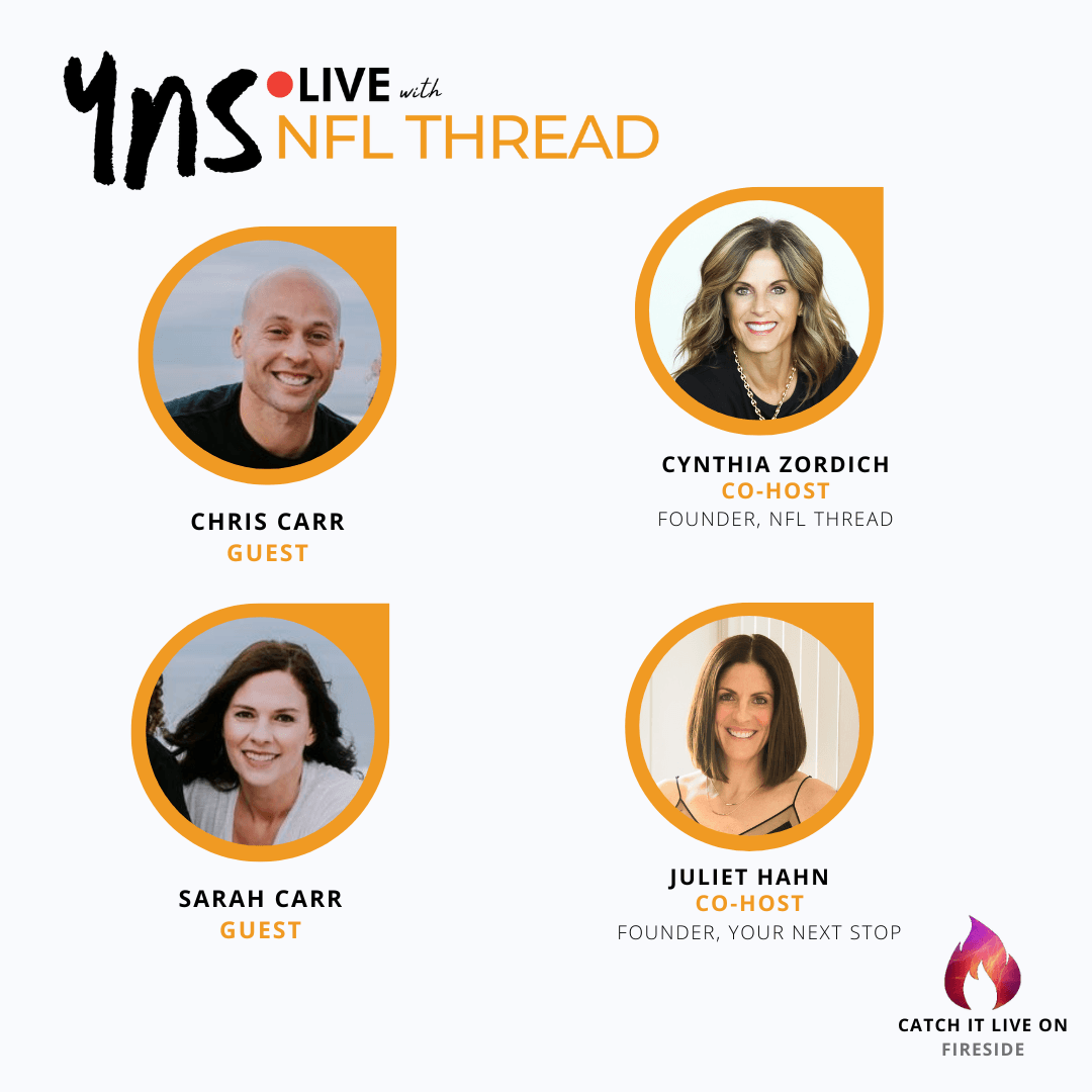 YNS Live with NFL Thread Chris & Sarah Carr - YNS Live with NFL Thread cover