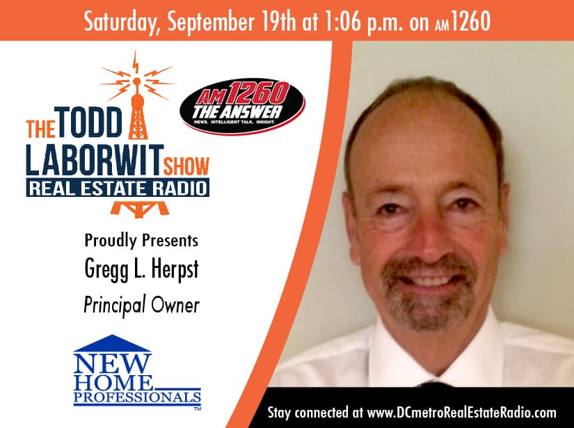 Greg L. Herpst-Principal Owner, New Home Professionals - Inspire My Life with Todd LaBorwit cover