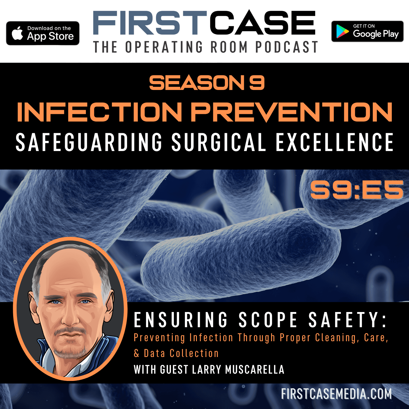Ensuring Scope Safety: Preventing Infection Through Proper Cleaning, Care, & Data Collection - First Case Podcast cover