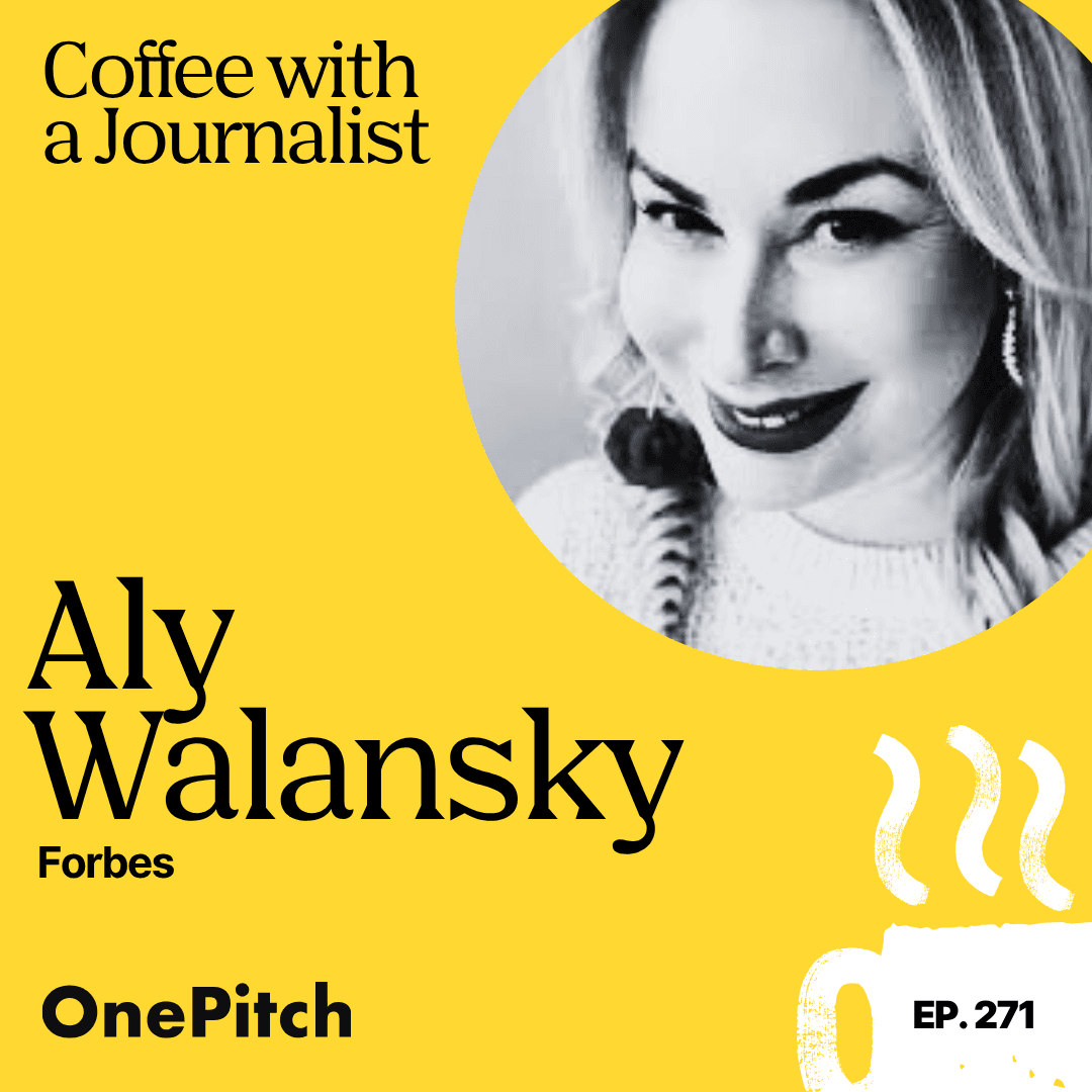 Aly Walansky, Forbes - Coffee with a Journalist cover