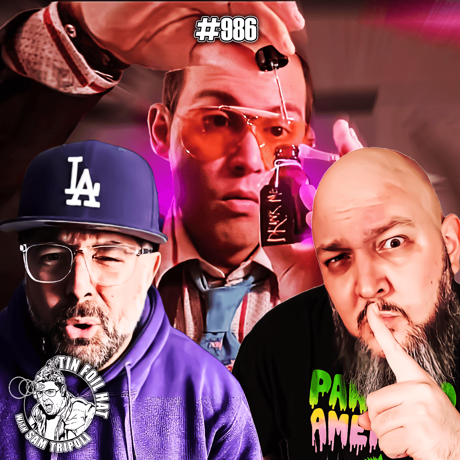 #986: Adrenochrome With The Paranoid American - Tin Foil Hat With Sam Tripoli cover