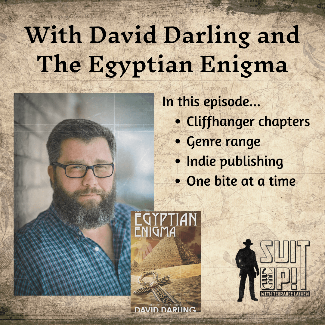 With David Darling and the Egyptian Enigma - Suit Up! With Terrance Layhew cover