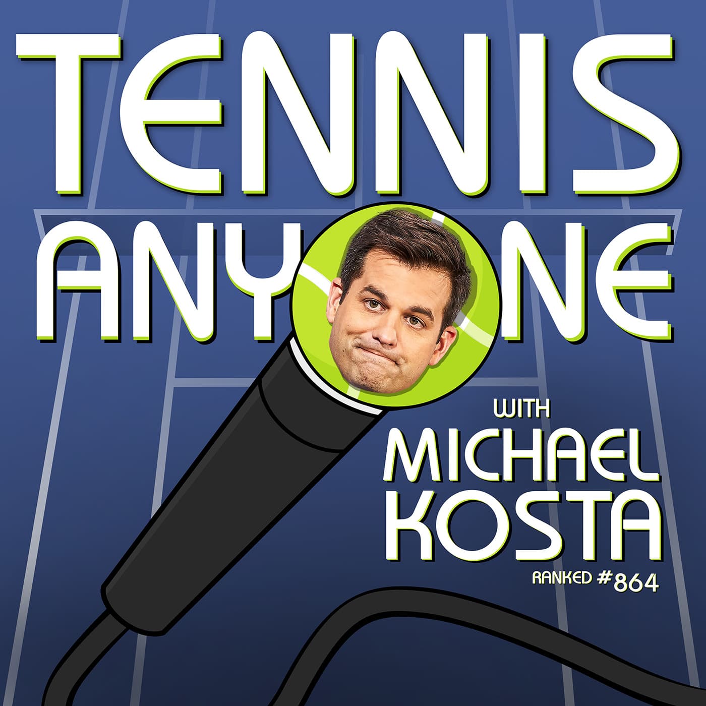 Tennis Anyone with Michael Kosta cover