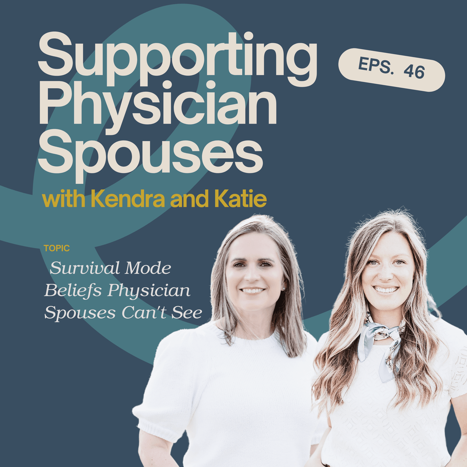 Episode 46: Survival Mode Beliefs Physician Spouses Can't See - Supporting Physician Spouses cover