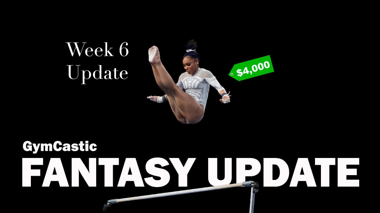 Fantasy Gymnastics Update - NCAA Week 6 - GymCastic: The Gymnastics Podcast cover