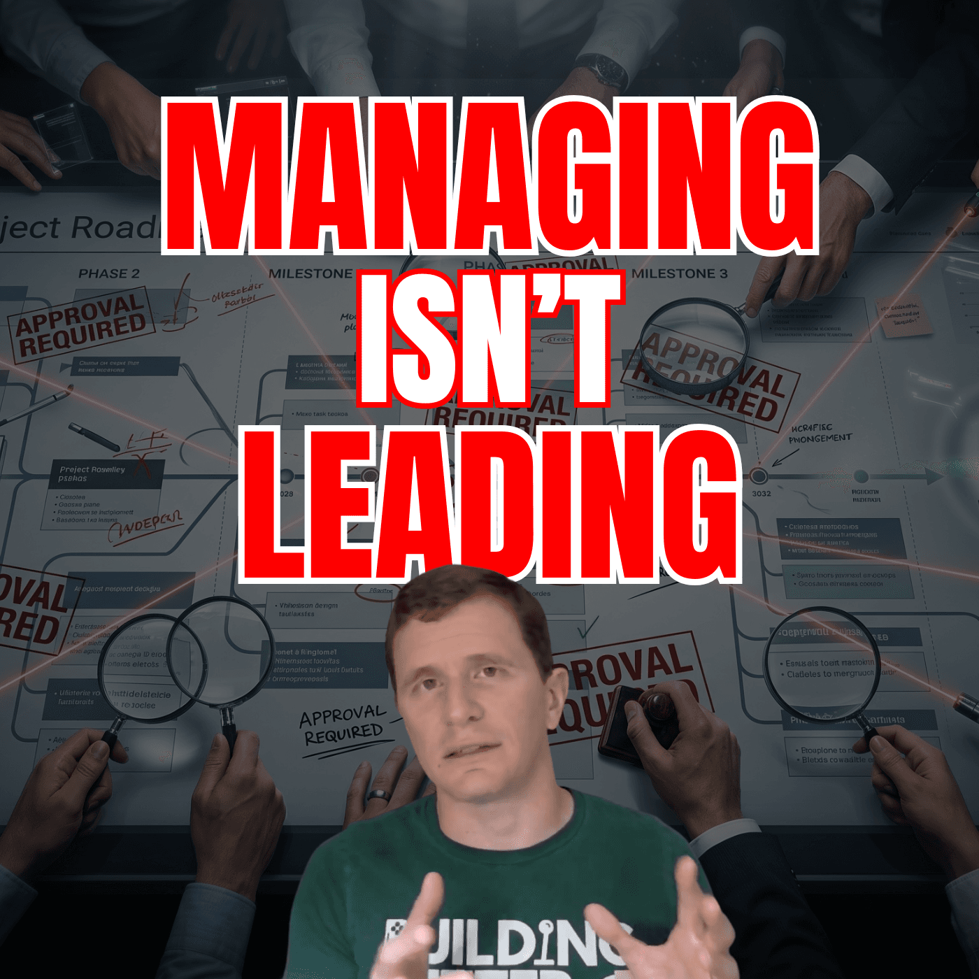 E127: Game Dev's Leadership Problem: Too Many Managers - Building Better Games cover