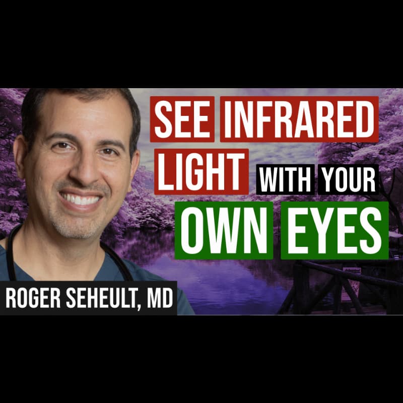 Episode 137. See Infrared Light with Your Own Eyes and Testing Situations - MedCram cover