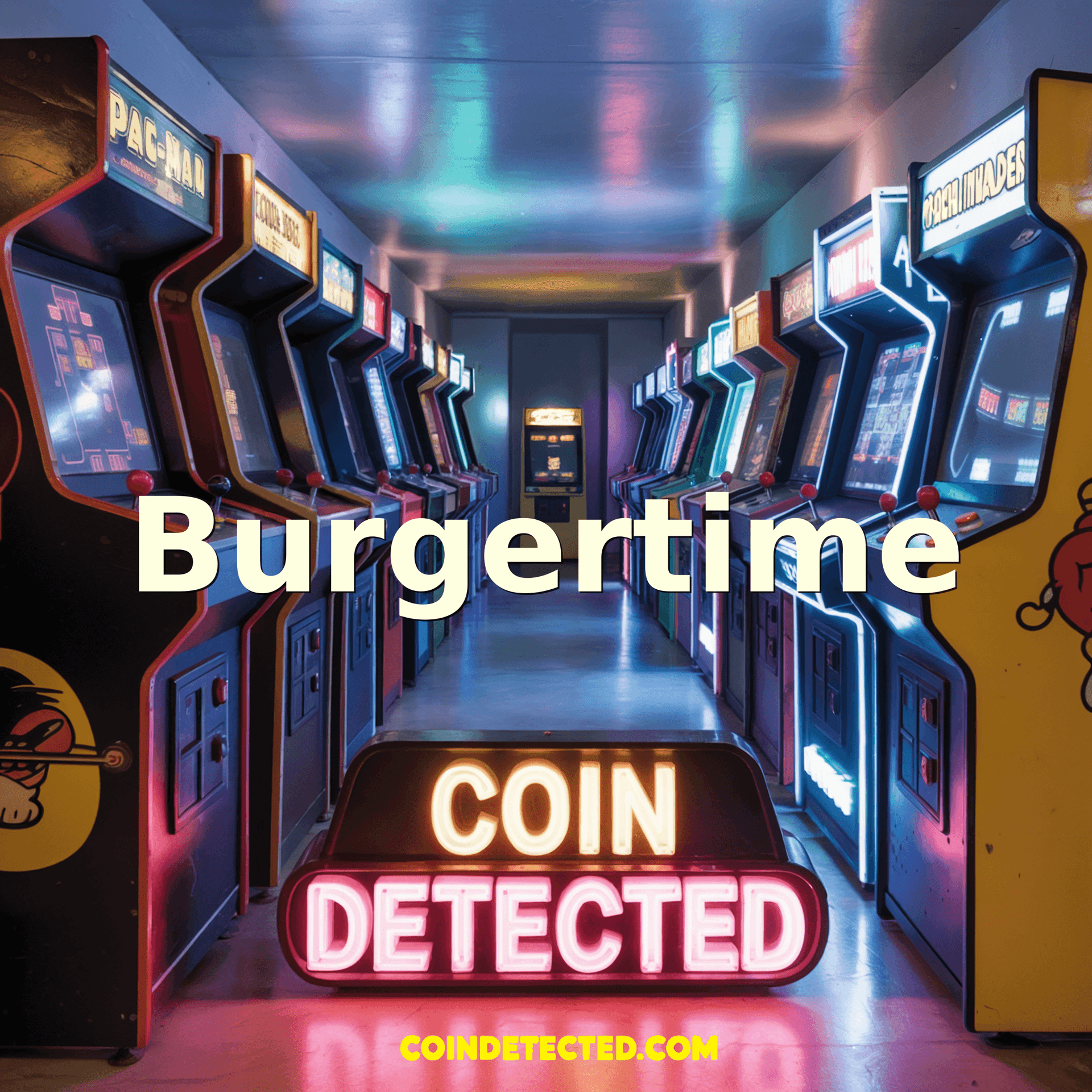 BurgerTime - 1982 - Data East - Bally Midway - Coin Detected cover