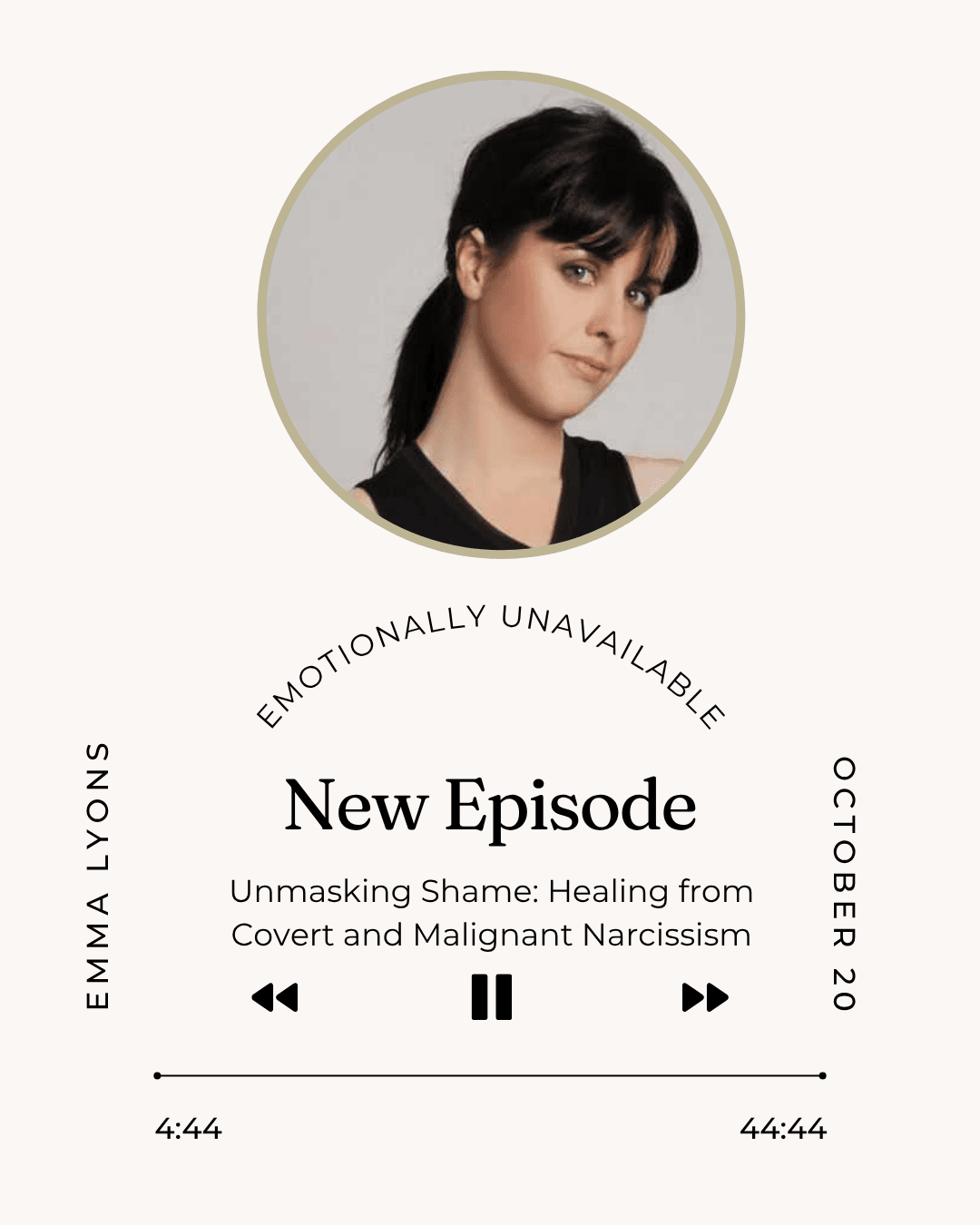 Unmasking Shame: Healing from Covert and Malignant Narcissism - Emotionally Unavailable cover