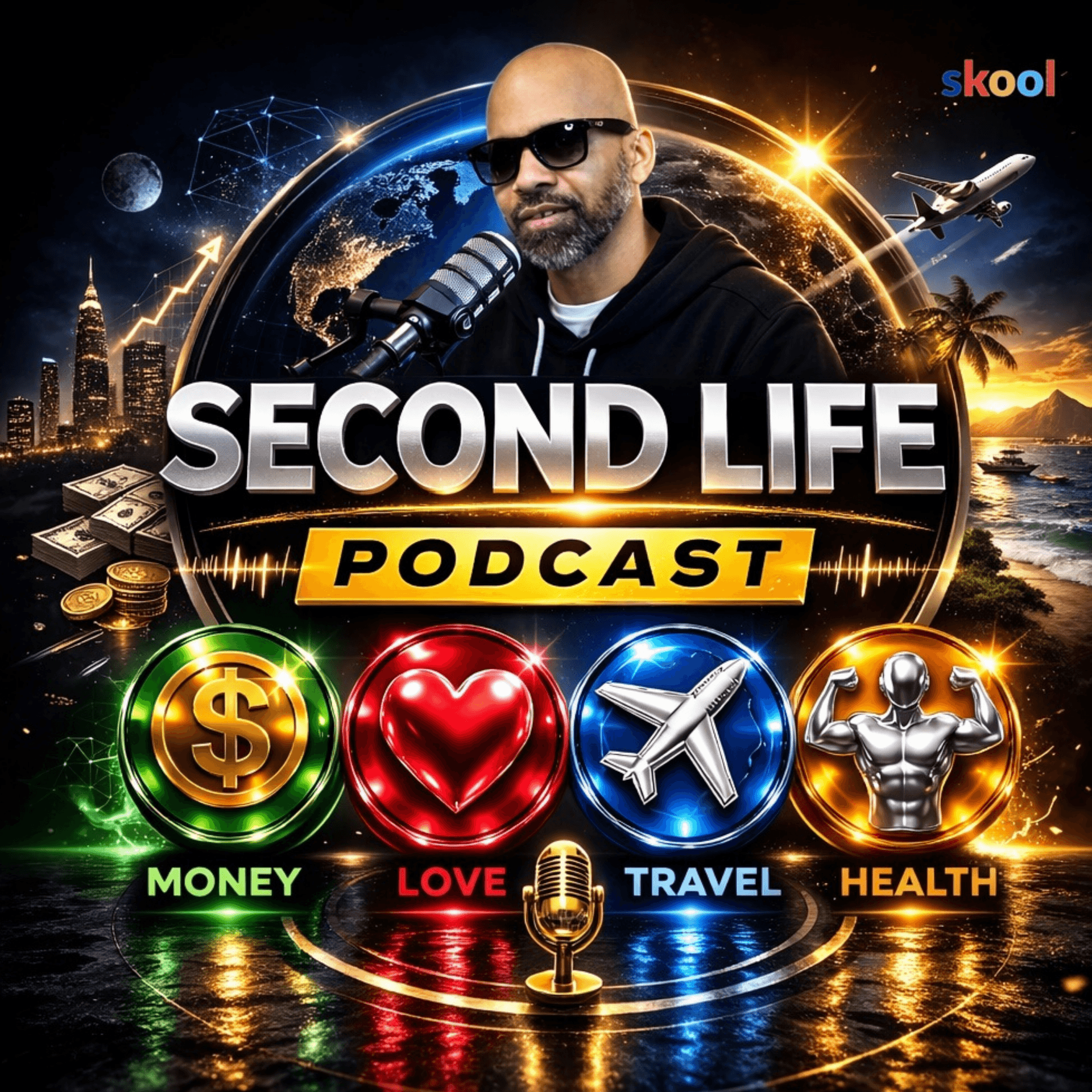 Your Second Life Starts with Money — The Lenny Reed Pod cover