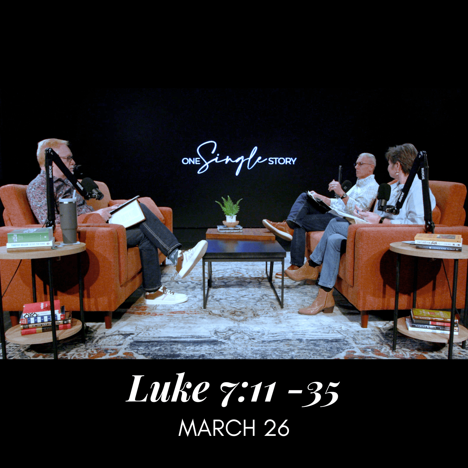 Compassion, Repentance, and Grace - Luke 7:11-35 | March 26, 2026 - One Single Story cover