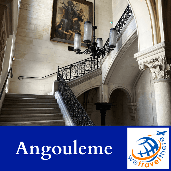 Angouleme, France | Hotel de Ville, Les Halles Market & Cartoon Murals - We Travel There with Lee Huffman cover