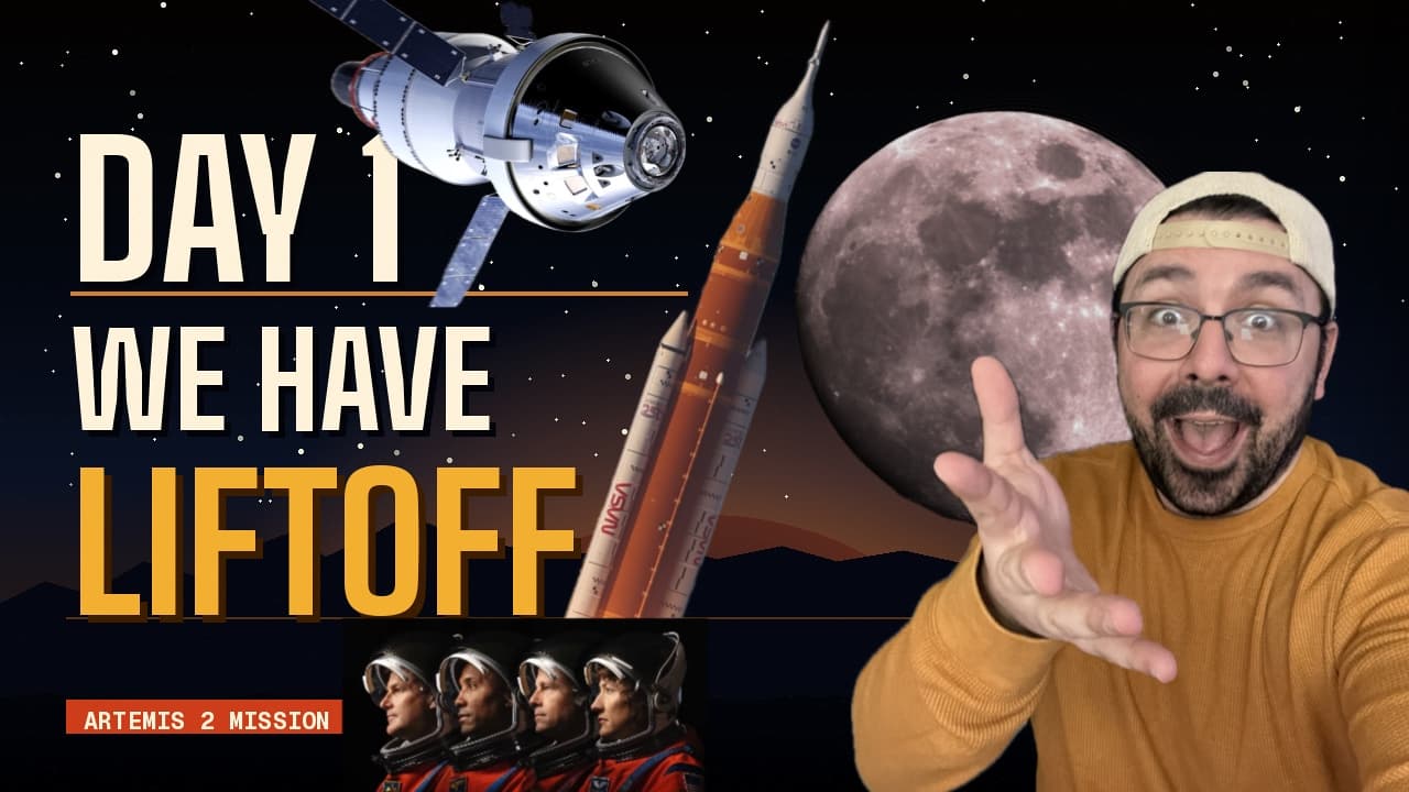 NASA Artemis 2 | Day 1 - Lift Off To The Moon! RECAP - Today In Space cover