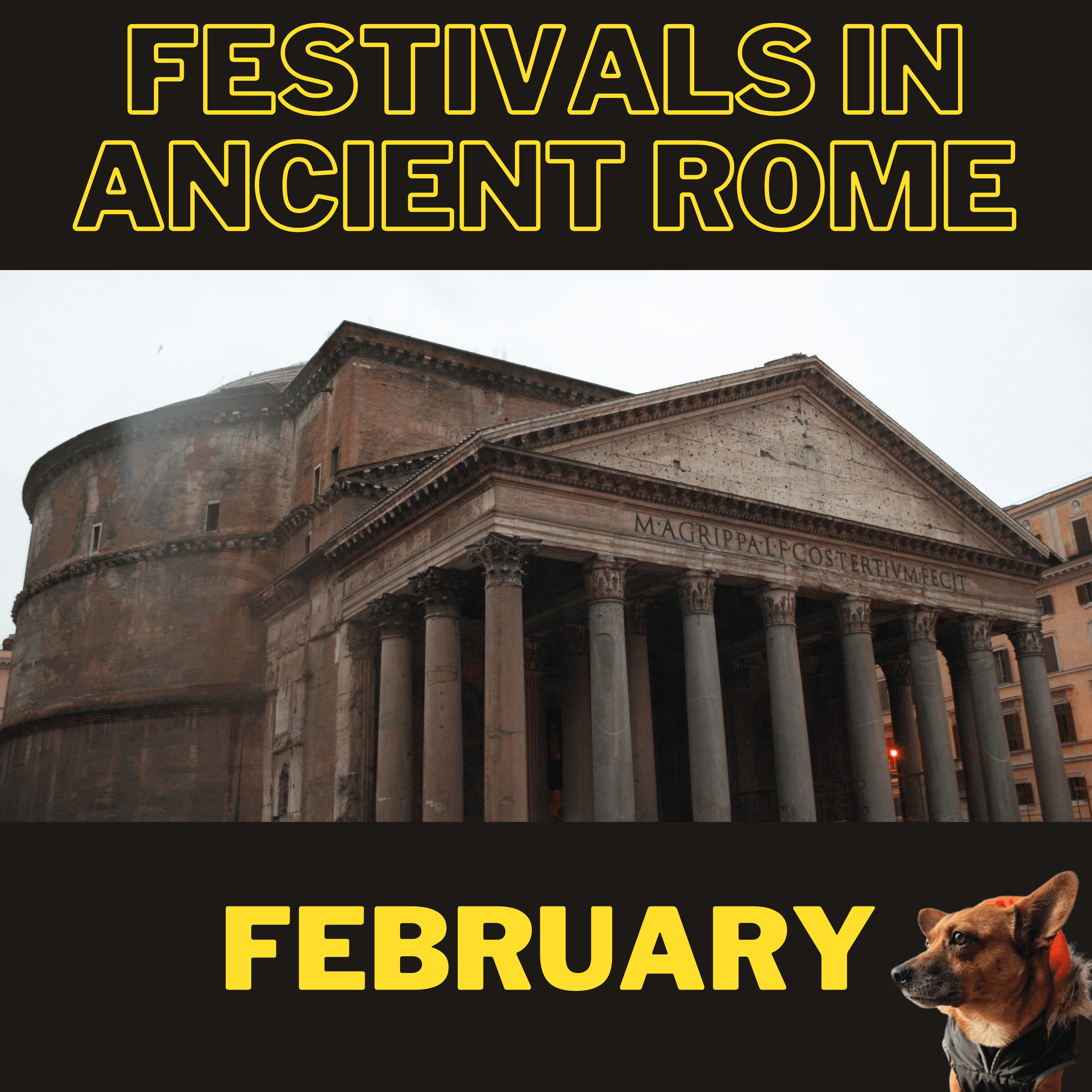Festivals in ancient Rome: February - Ancient History Hound cover