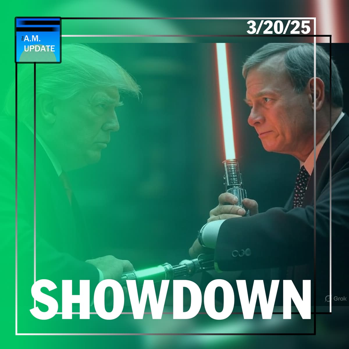 More Sabre-Rattling With Juricrats | Mitch's Latest Glitch | 3/20/25 - The A.M. Update cover