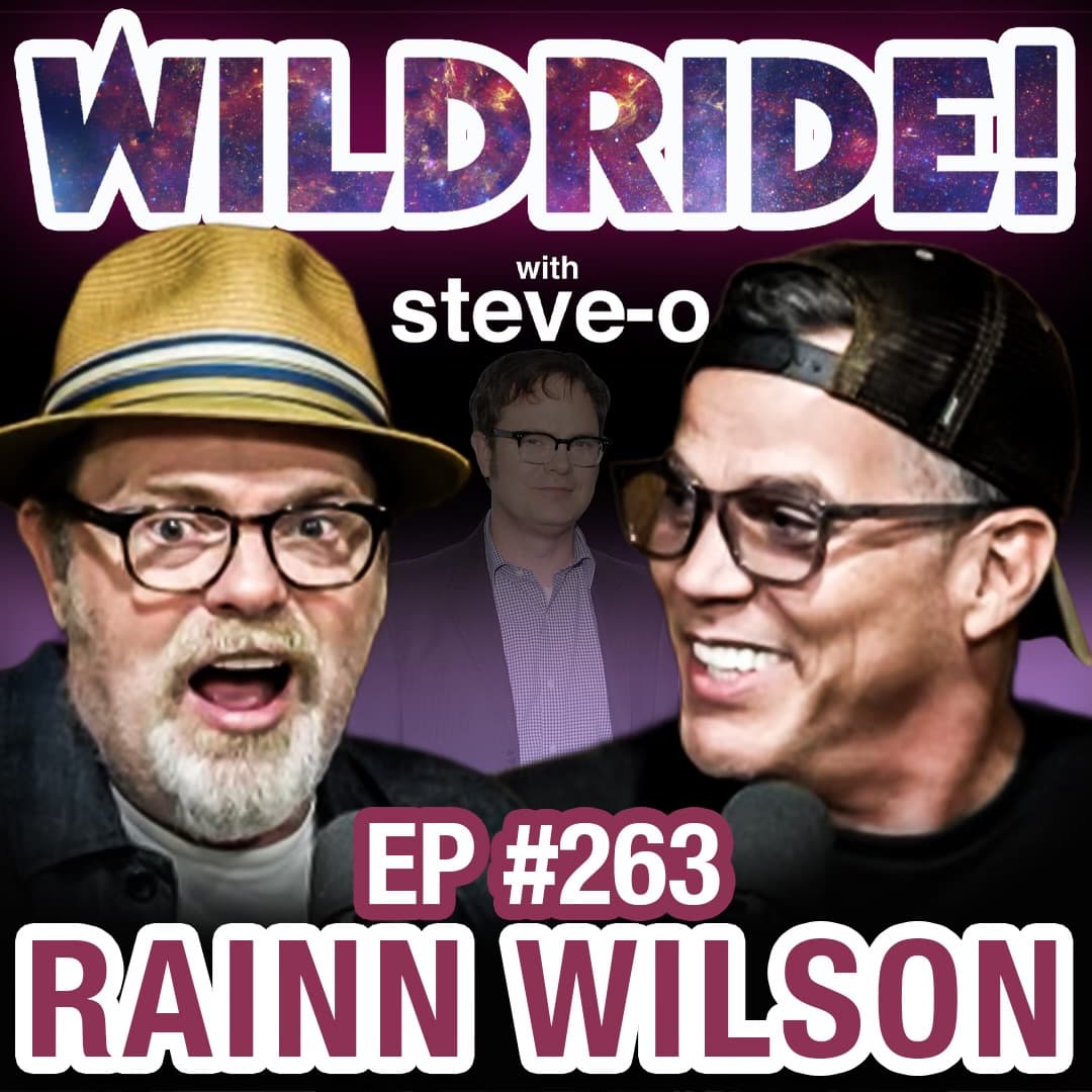 Rainn Wilson and Steve-O Break The Silence On Their Long Friendship - Wild Ride! with Steve-O cover