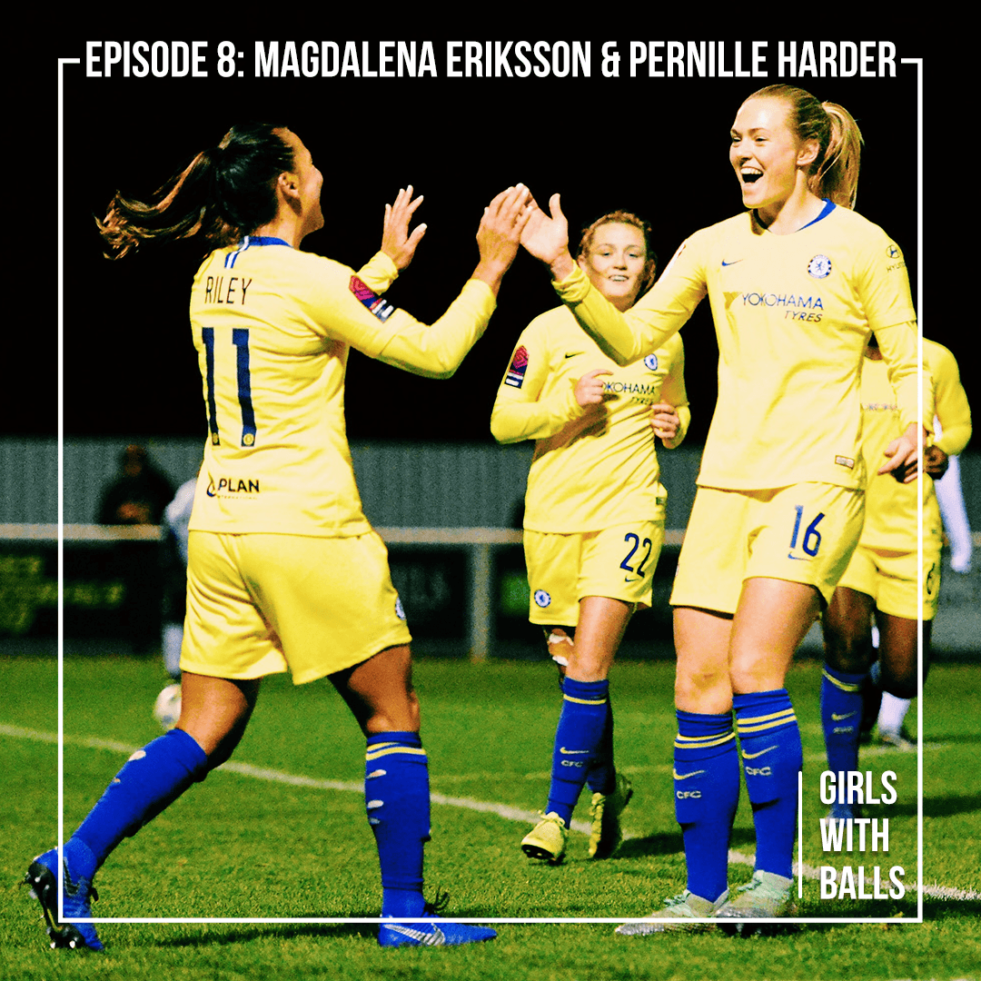 8 – Magdalena Eriksson & Pernille Harder — Girls with Balls cover