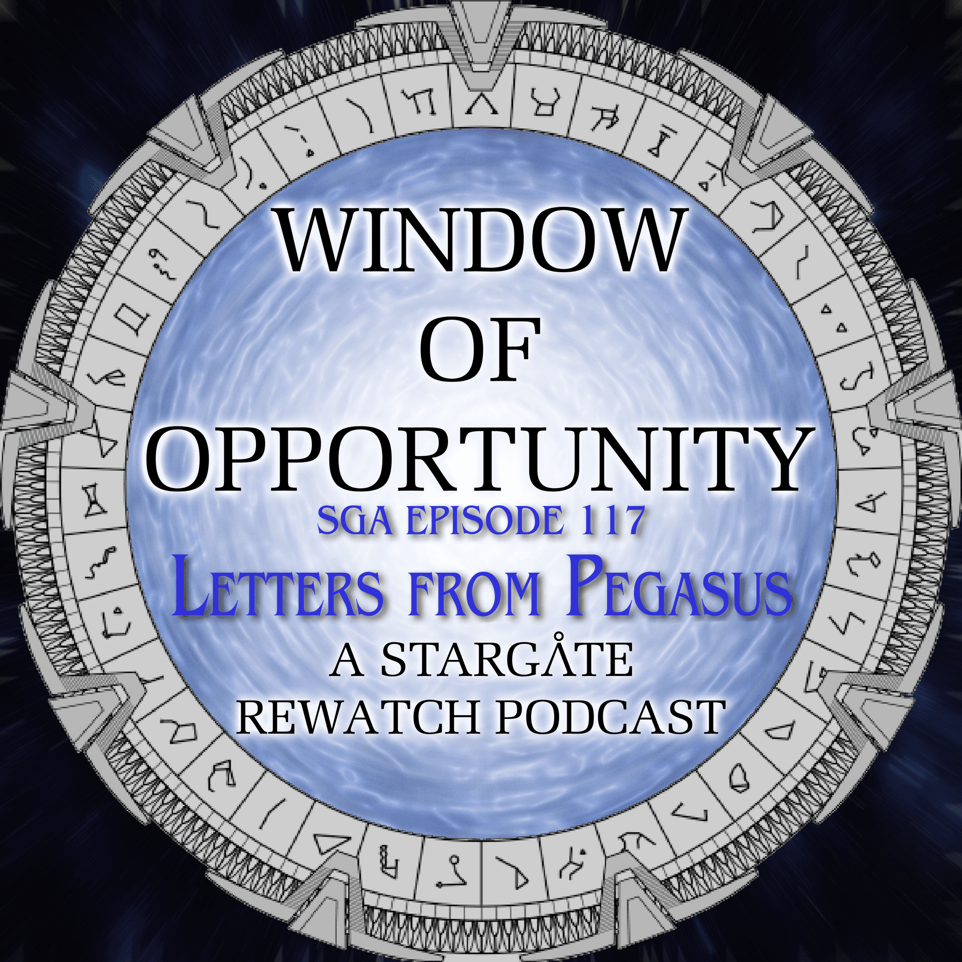 Stargate Atlantis - Letters from Pegasus - Window of Opportunity - A Stargate Rewatch Podcast cover