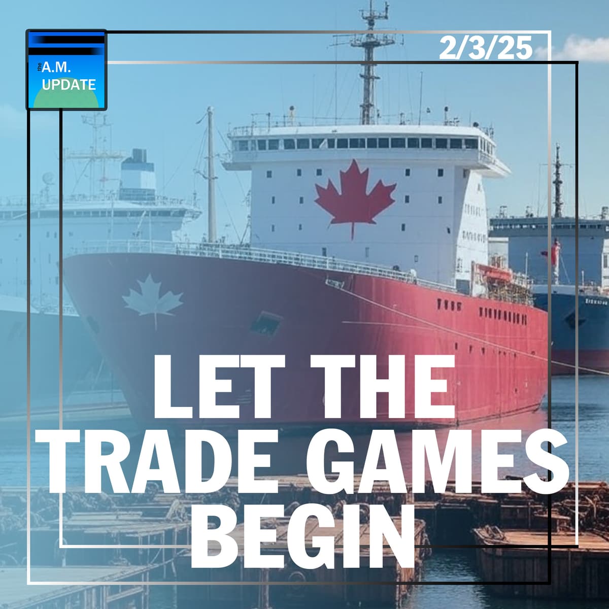 More on a Disastrous Two Days in Aviation | Trade Wars, Begun They Have | 2/3/25 - The A.M. Update cover