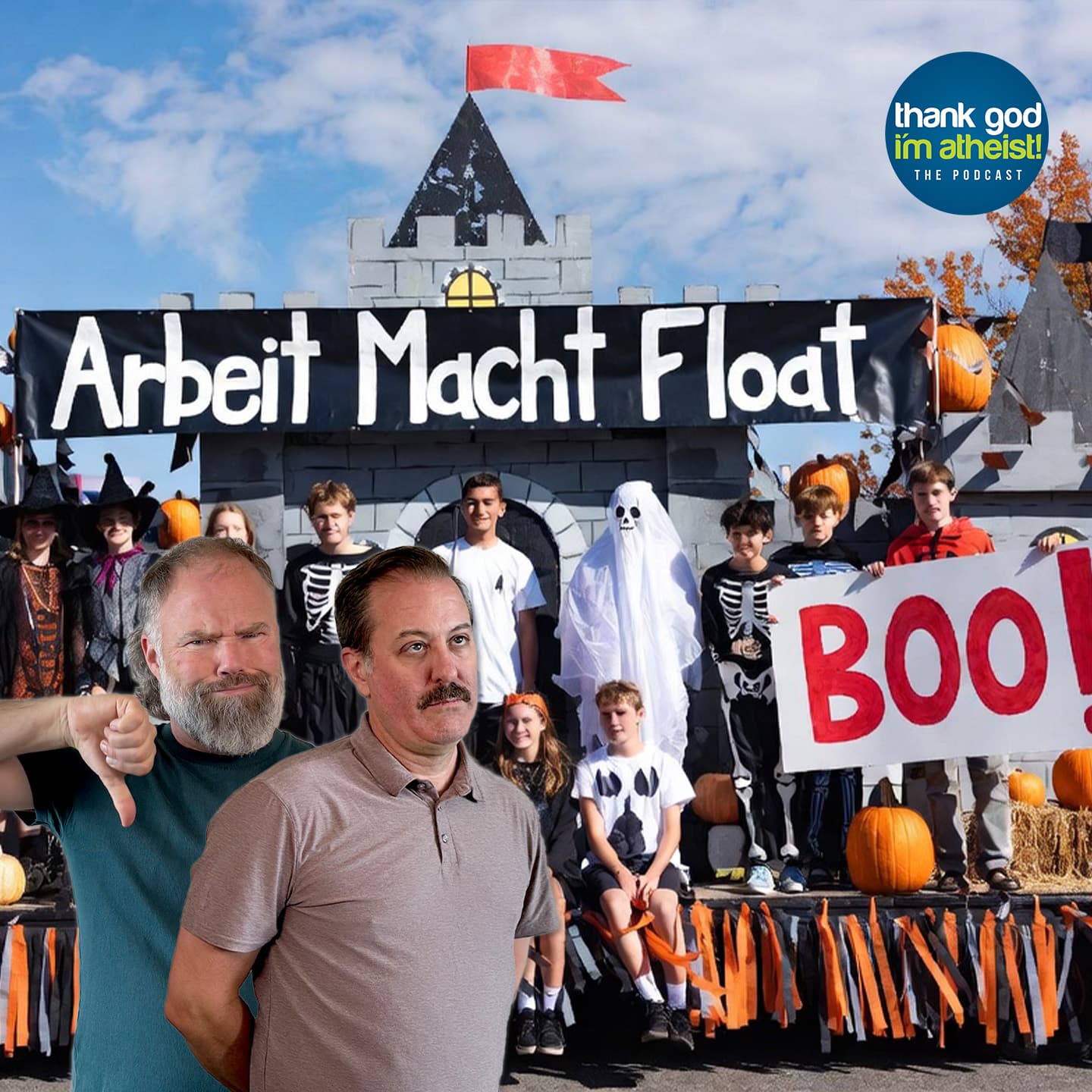 The Catholic School Auschwitz Float - Thank God I'm Atheist cover